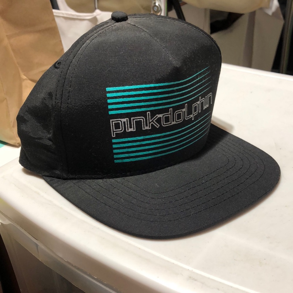 Pink Dolphin Speed Script snapback